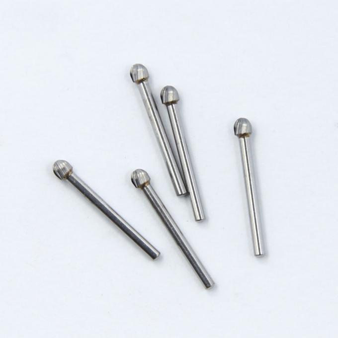 6mm Round Tungsten Carbide Bur Fg Steel Drill Burr Dental Needle Standard Ball Plain Cut Head 2