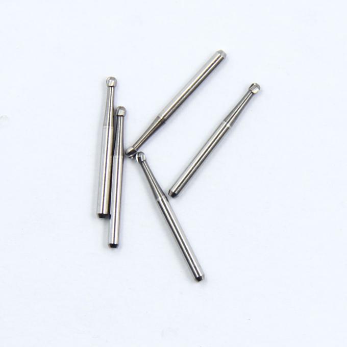 6mm Round Tungsten Carbide Bur Fg Steel Drill Burr Dental Needle Standard Ball Plain Cut Head 1