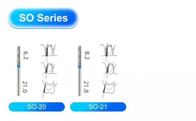 Finishing FG Diamond Bur Dental Torpedo Diamond Bur Dentistry 3