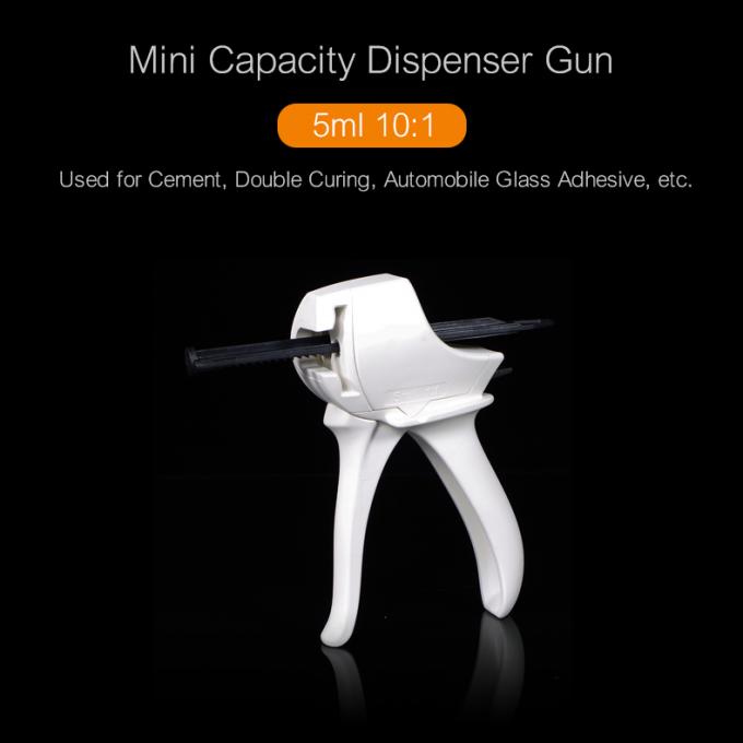 5ml 10:1 Dental Manual Silicone Impression Material Dispenser Silicon Gun Light Body Injection Gun 1