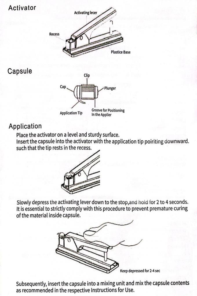 Dental Amalgam 3M Capsule Activator Gun Dental Silicone Impression Material 1