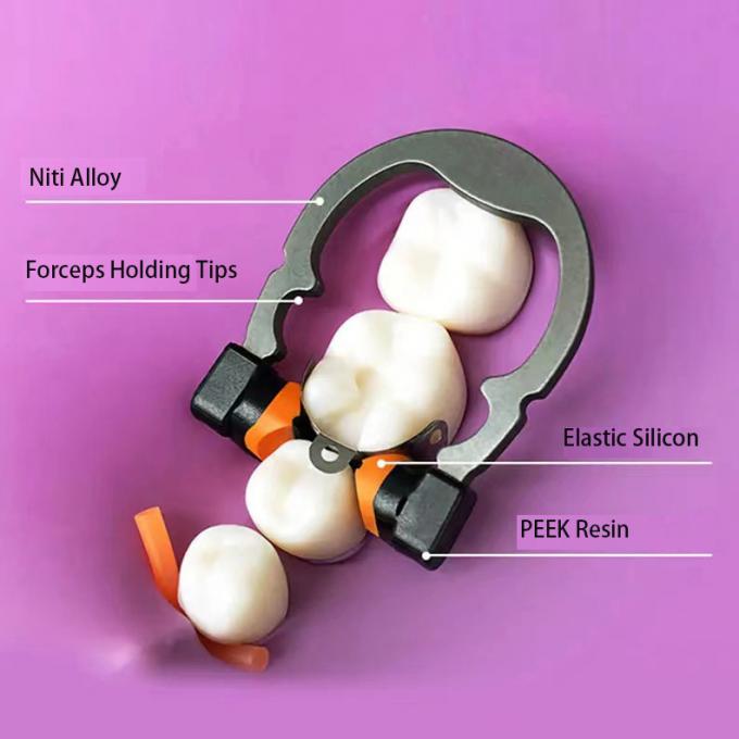 Matrix Holder Dental Tofflemire Band Clamp Ring Resin Holder Clip Ring A4 4