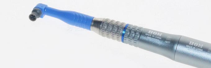 Plastic Disposable Prophy Angle With Brush Snap On Soft Buckle Ribbed Cup Head Green 0