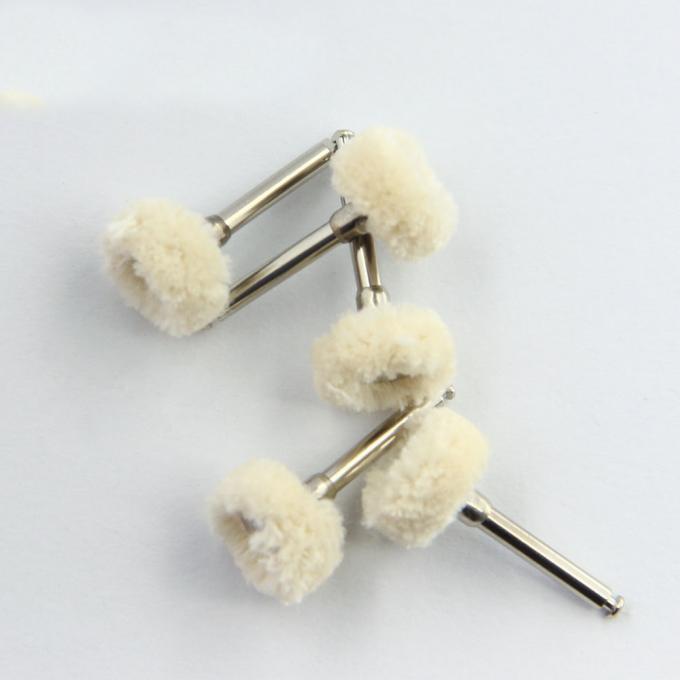 Polishing At Home Prophy Brush Dentist Lab Soft Goat Hair Disc Wheel Shape Latch Style 0