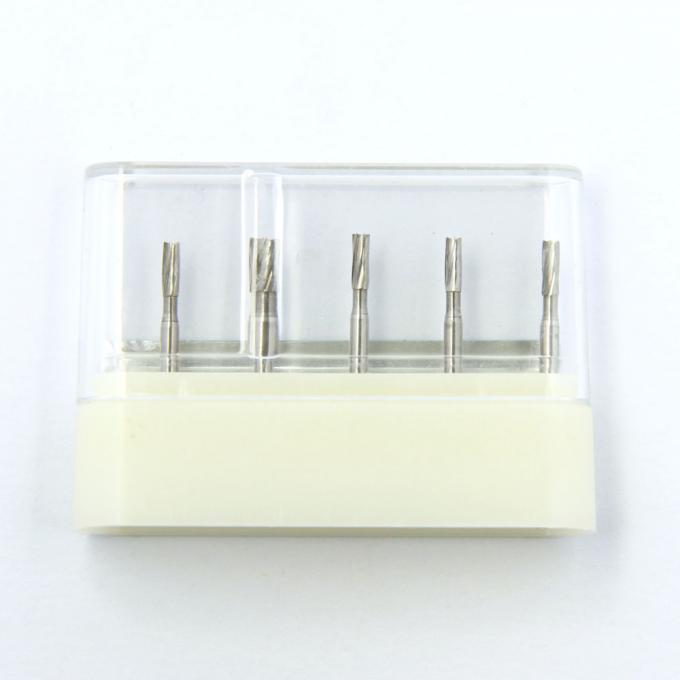 FG Dental Carbide Bur Lab High Speed  Cylinder Plain Cut Head Series 2