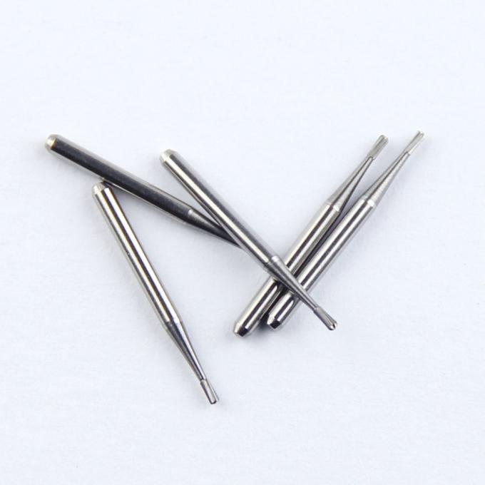 Tapered Flat End Bur Carbide Bur Pear Bur Dental Egg Plain Cut Head 2