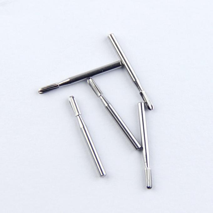 1.6mm Shank Dental Carbide Bur Medical  Round Cylinder Plain Cut Head 0