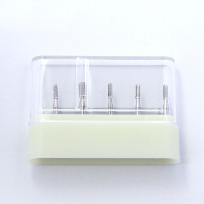 19mm Dental Carbide Bur In Dentistry FG  Round Cylinder Cross Cut Head 1