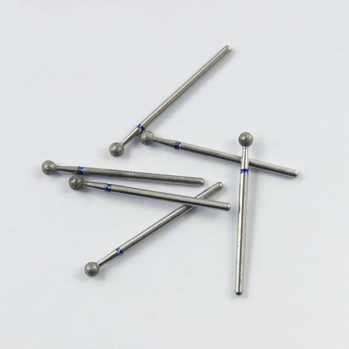 Round Shape Hp Burs Low Speed Dental Burs Handpiece Grinding Polishing Head Ball 0