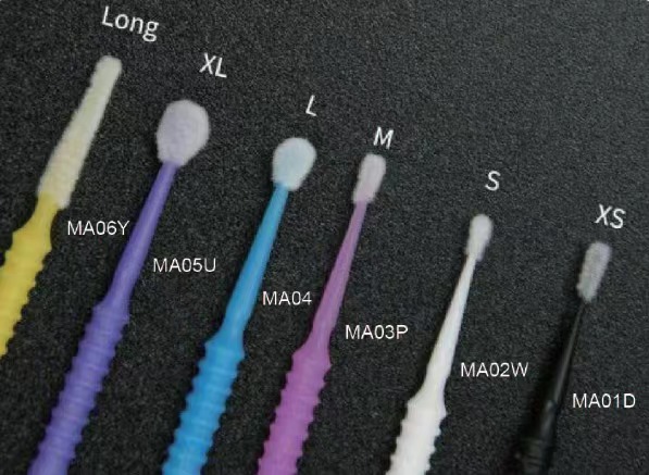 Dental Microbrush Disposable Applicator Bendable Brush Lip Brush For Eyelash Extension Tools Lava Lash 0