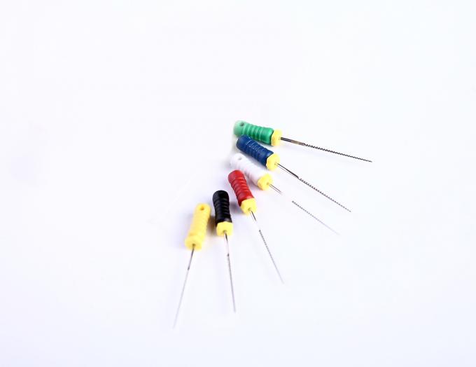 Smooth Stainless Steel Rotary Endodontic Files With High Durability 1