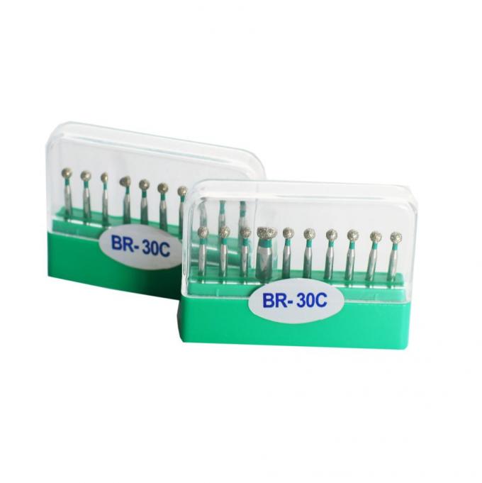 Teeth Cutting Fg Diamond Burs 1.60mm Diameter Negotiable Packaging 2