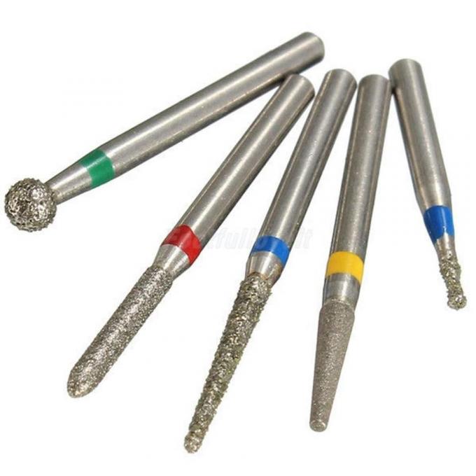 1.60mm Diameter FG Diamond Burs With Electroplated SS Handle Negotiable Packaging 1