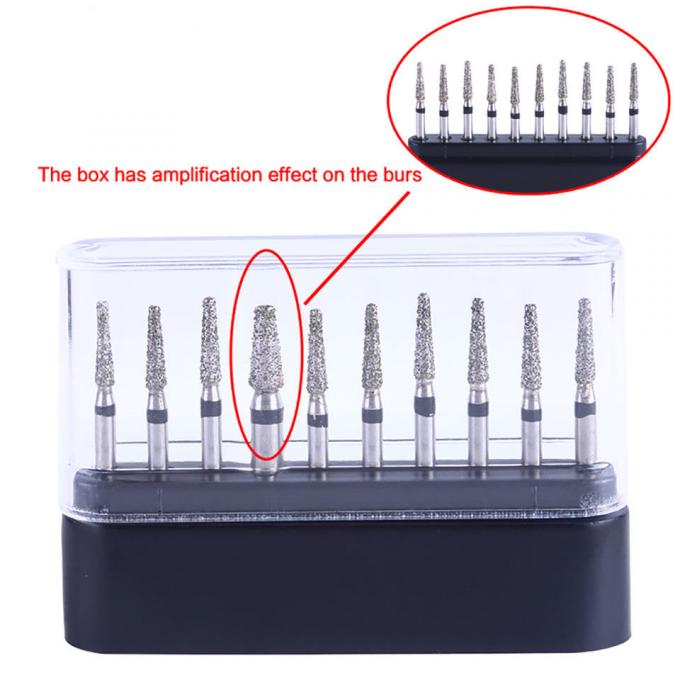 1.60mm Diameter FG Diamond Burs With Electroplated SS Handle Negotiable Packaging 2