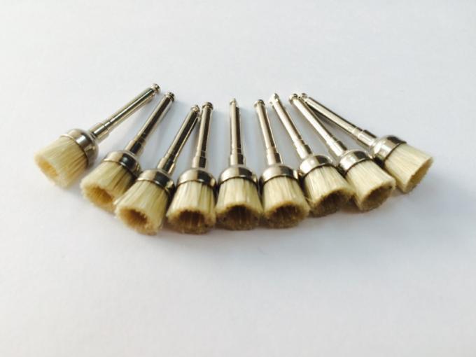 Effective Polishing Teeth with Oral Health Cup Shape Prophy Brush Hard Bristles Latch Style 0