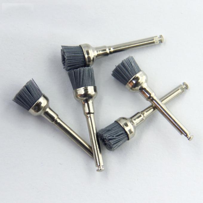 Soft Dental Prophy Brush Cup Shape Abrasive Fiber Silicon Carbide 1