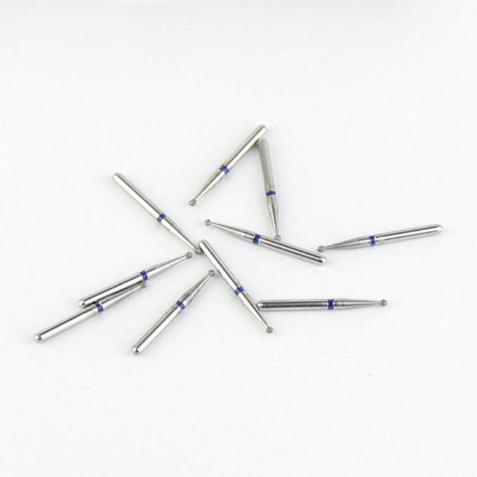 1.60mm Diameter  Teeth Cutting Bur Fg Diamond Burs BR Series Ball Round Head 0
