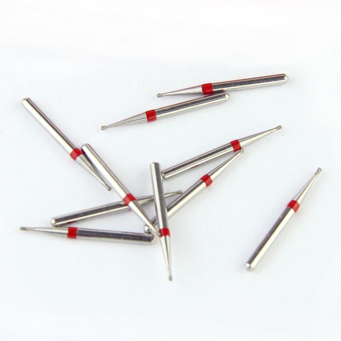 1.60mm Diameter  Teeth Cutting Bur Fg Diamond Burs BR Series Ball Round Head 3