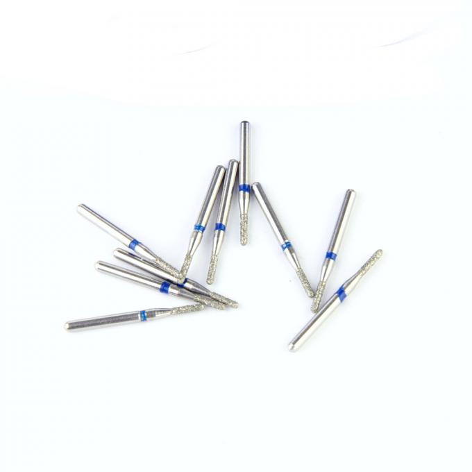 High Speed Handpiece FG Diamond Grinding Dental Bur SR Series Round End Cylinder Shape Head 2