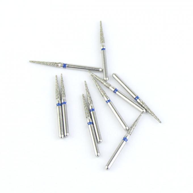Dental Diamond Cutting Burs For High Speed Handpiece TC Series Needle Shape Head 1