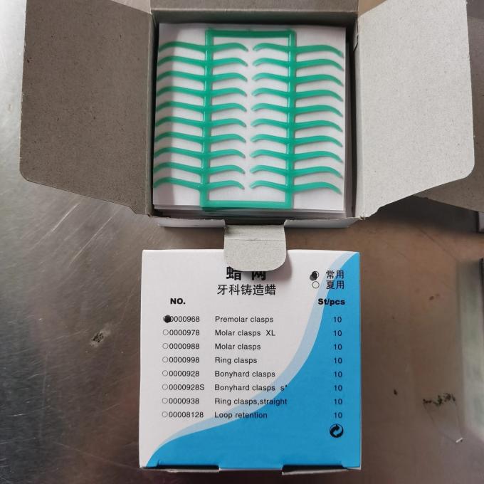 Dental Preformed Wax Net Clasp Shape Mesh Wax Sheet for Dentist Use Cast Metal Partial Design Dental Lab 4