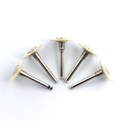 Dental Polishing Prophy Brush Nylon White Flat Head Soft Colorful Latch Style