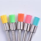 Bowl Type Dental Prophy Brush Latch Soft Colorful Nylon Flat Head Pen Shape