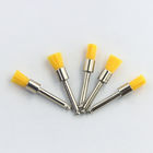 Bowl Type Dental Prophy Brush Latch Soft Colorful Nylon Flat Head Pen Shape