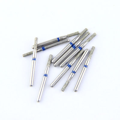 SF Flat End Cylinder FG Diamond Burs High Speed Dental Bur Super Hard Diamond Grits