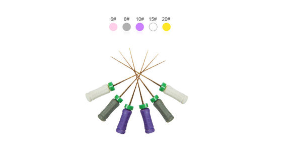 Dental C+ Endo Files Model #8-15 Ss K File 21mm 25mm 31mm