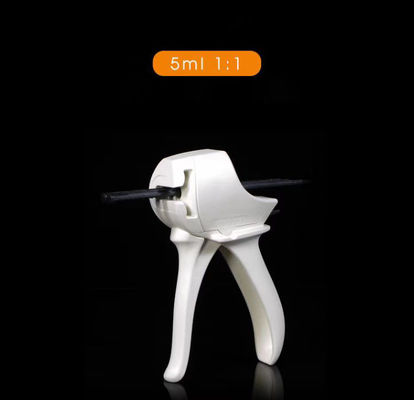 5ml 1:1 Dental Manual Silicone Glue Gun Injection Gun Silicon Impression Material Light Body Dispenser