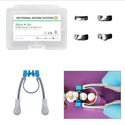 Universal Band Dental Sectional Matrix Holder In Dentistry G2 Autoclavable M2 Handheld Clamping Ring R4