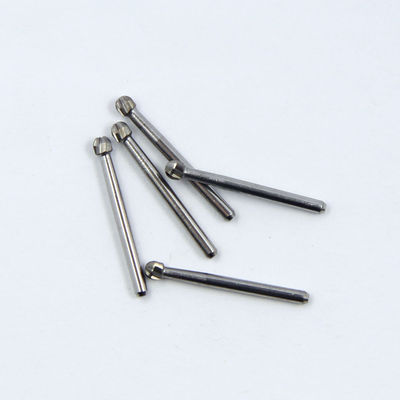 6mm Round Tungsten Carbide Bur Fg Steel Drill Burr Dental Needle Standard Ball Plain Cut Head