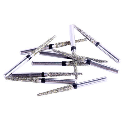 1.60mm Diameter FG Diamond Burs With Electroplated SS Handle Negotiable Packaging