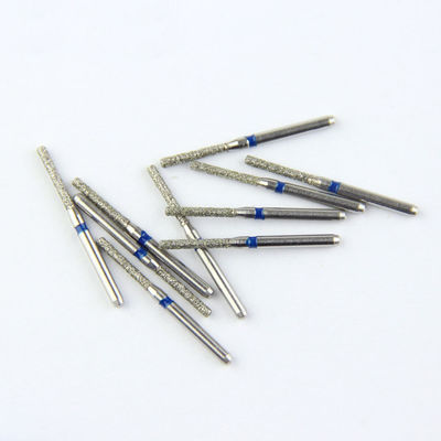 SF Flat End Cylinder FG Diamond Burs High Speed Dental Bur Super Hard Diamond Grits