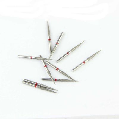 Dental Diamond Cutting Burs For High Speed Handpiece TC Series Needle Shape Head
